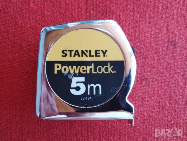 Stanley Power Lock ролетка 5 метрова, снимка 1 - Други инструменти - 44244721