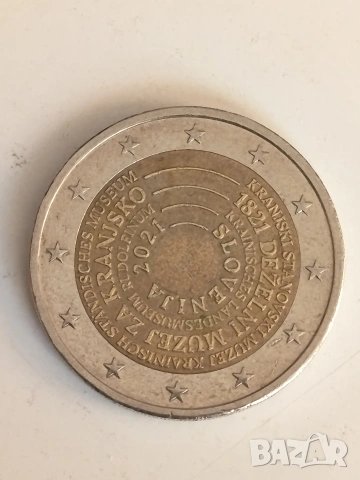 2 евро Словения 2021г. възпоменателна монета