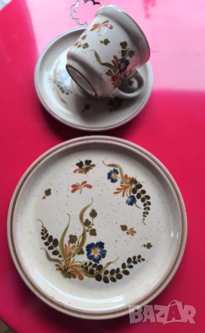 Троен сет за кафе 