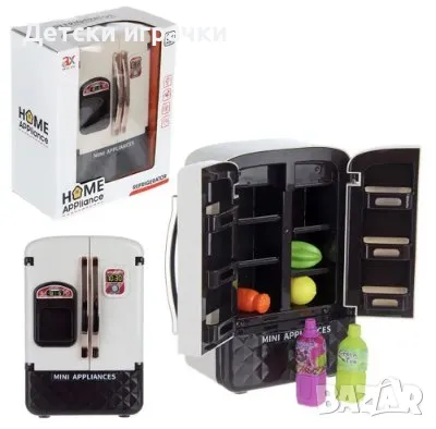 Детски хладилник с продукти и светлини