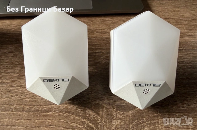 Нови нощни лампи за контакт – 2 броя, топла бяла светлина за коридор, спалня, детска стая, стълбище