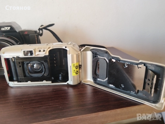 Фотоапарати OLYMPUS OM 707, Stylus Epic Zoom 80, TRIP MD Japan, снимка 6 - Фотоапарати - 33732481