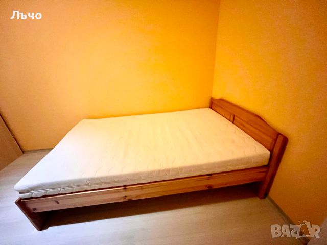 Легло с подматрачна рамка и пенолатексов матрак (200/120)