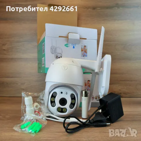 Голяма Безжична WIFI камера А12, снимка 1 - IP камери - 49217381