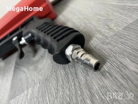 Преносим пневматичен пистолет за пясъкоструене, голям капацитет, ергономична дръжка, снимка 3 - Други инструменти - 53096785