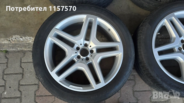 Оригинални джанти с гуми 21 цола за Мерцедес АМГ/ Mercedes AMG 21'', снимка 5 - Гуми и джанти - 53989993