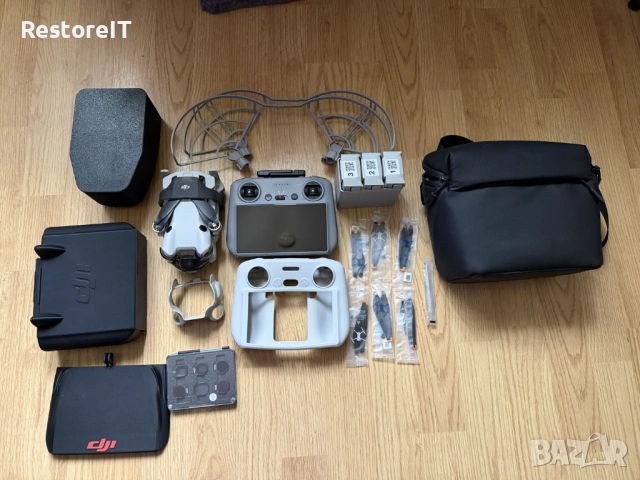 DJI Mini 4 Pro Fly More Combo + много аксесоари и гаранция, снимка 4 - Дронове и аксесоари - 54233617
