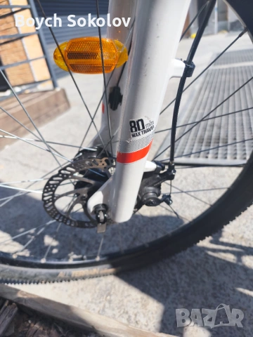 Продавам планински кроскънтри велосипед Планински велосипед Rockrider, снимка 7 - Велосипеди - 53811060