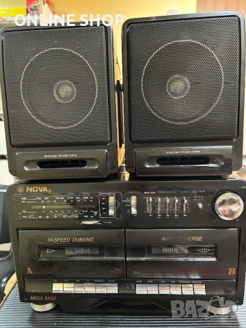 Касетофон Nova RX-875D, снимка 2 - Радиокасетофони, транзистори - 53611721