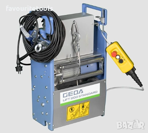 Хаспел Geda Lift 250 Comfort, височина 19м., скорост 30m/min, мощност 1,3kW, снимка 9 - Подемници - 50714051