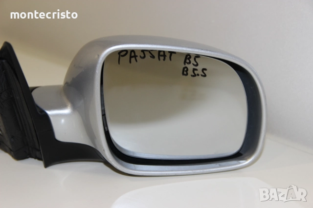 Дясно електрическо огледало VW Passat B5.5 B5 (1998-2002г) 5 пина / къс / 3B1857522C / светло сиво, снимка 2 - Части - 52773114
