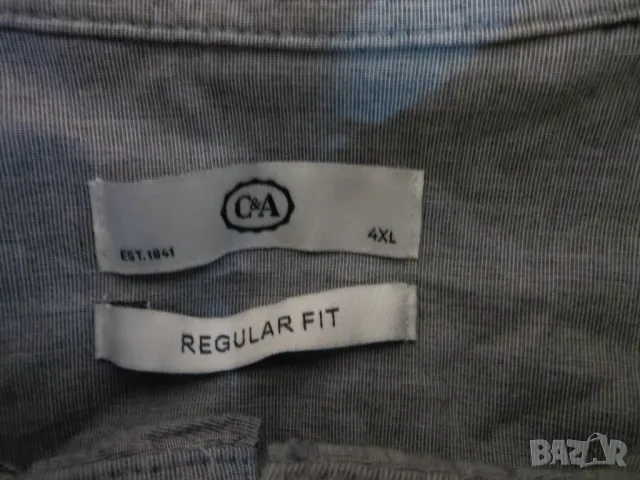 Мъжка риза с дълъг ръкав  C&A, снимка 4 - Ризи - 50169507