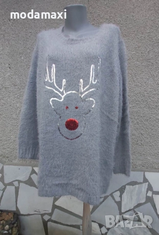 4XL Нов  пуловер BPC (елен) 