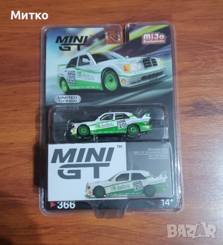 MiniGT Mercedes 190E (Blister)
