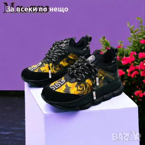 Дамски маратонки Versace - Налични различни цветове Код D1047, снимка 2 - Маратонки - 47402996