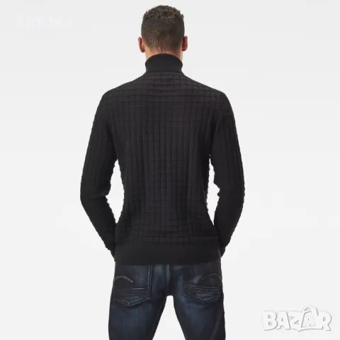 G-Star Core Table Sweater - Оригинален мъжки пуловер размер S, снимка 3 - Пуловери - 48396689