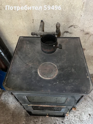 ПРОДАВАМ ПЕЧКА С ВОДНА РИЗА, снимка 3 - Печки, фурни - 51197196