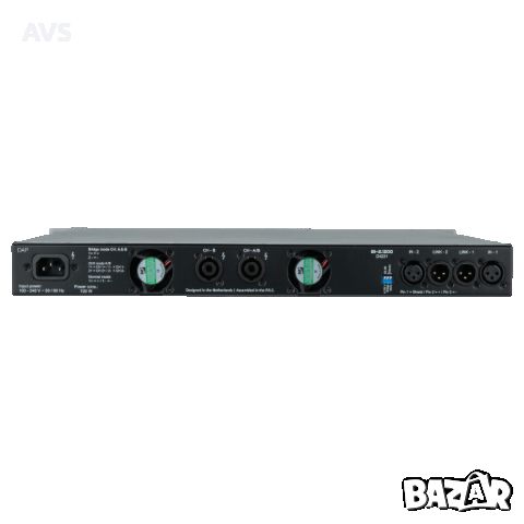 Усилвател DAP SI-2.1200 с мощност 2x 1200W, снимка 4 - Ресийвъри, усилватели, смесителни пултове - 45797450