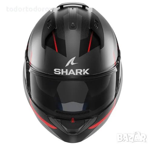 ТОП ЦЕНА Мото Каска SHARK EVO-ES KRYD XL,61-62,отваряема,очила, снимка 4 - Аксесоари и консумативи - 46949071