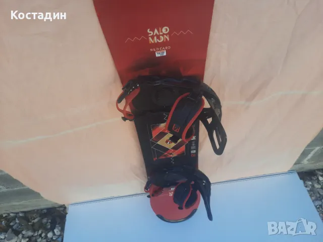 сноуборд  Salomon Wild Card +автомати 150см., снимка 4 - Зимни спортове - 48078989