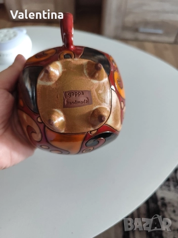 Керамична чаша ръчна изработка , снимка 3 - Декорация за дома - 52793121