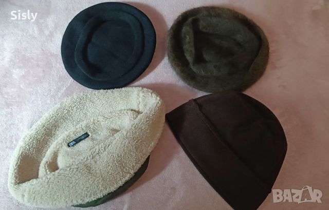 Дамски ,зимни шапки, снимка 3 - Шапки - 46403732