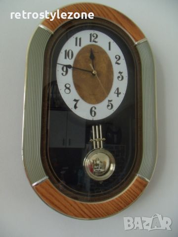 № 7487 стар стенен часовник - Atlanta   , снимка 2 - Други ценни предмети - 45407433