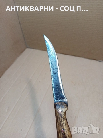 Стар Ръчно Кован Нож. НОМЕР 1660., снимка 6 - Антикварни и старинни предмети - 53759769