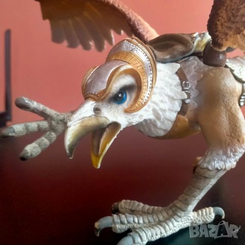 Колекционерска фигурка Schleich World of History Knights Griffin Rider Bird of Prey 2012 , снимка 10 - Колекции - 45493079