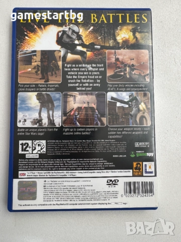 Star Wars Battlefront за PS2, снимка 2 - Игри за PlayStation - 52850610