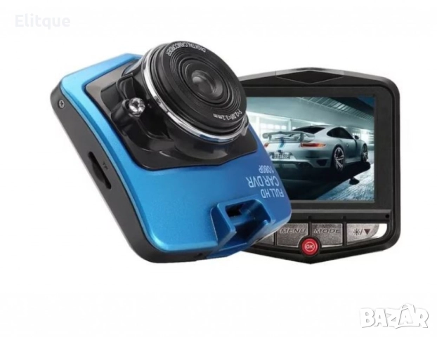 DVR камера за кола с 2.4 инчов екран, Full HD резолюция и 360 градуса въртене