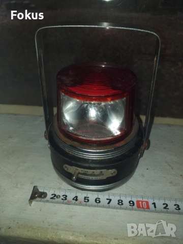 Руско фенерче на батерии с две светлини, снимка 5 - Антикварни и старинни предмети - 53451961