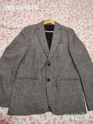Мъжко сако - Сиво