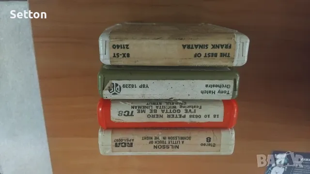 8-track tapes   8 пистови касети, снимка 2 - Други - 49538672