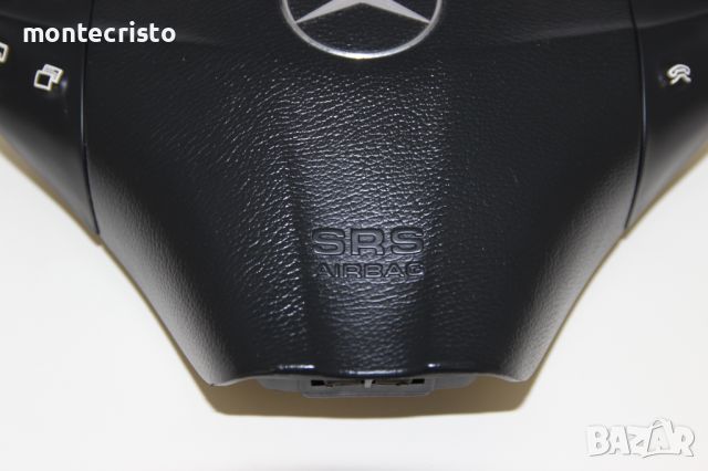 Airbag волан Mercedes C-Class W203 Sport Coupe (2001-2008г.) 203 460 07 98 / 2034600798 / трилъчев, снимка 8 - Части - 45446730