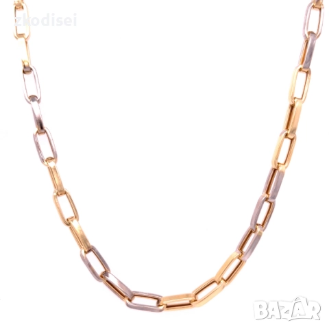 Златен синджир 10,77гр. 55,0см. 14кр. проба:585 модел:34871-1, снимка 2 - Колиета, медальони, синджири - 52248325