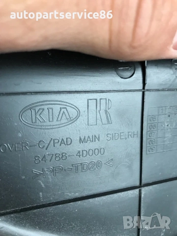 Десен декоративен капак на таблото за KIA Carnival (2006–2010) 84788-4D000, снимка 3 - Части - 53191544