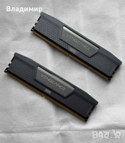 Corsair VENGEANCE 64GB (2x32GB) DDR5 6000MHz CL30 XMP/EXPO като нова, снимка 10 - RAM памет - 54253708