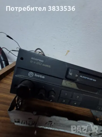 Vw Beta оригинален радиокасетофон  за Vw Golf Mk2 & Jetta Mk2, снимка 3 - Части - 49698461