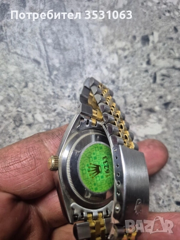 2 броя часовници тип Rolex – Submariner + Datejust (реплики), снимка 10 - Мъжки - 52804130