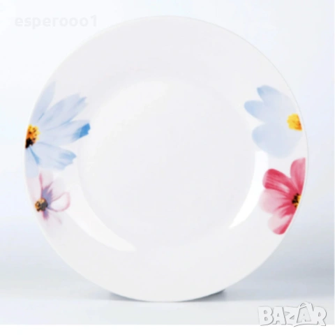 Чинии порцелан - 24 части, снимка 4 - Чинии - 53298189