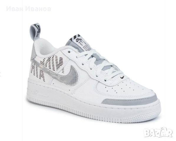 маратонки Nike Air Force 1 LV8 2 'White Wolf Grey' номер 37,5-38, снимка 3 - Маратонки - 46589596