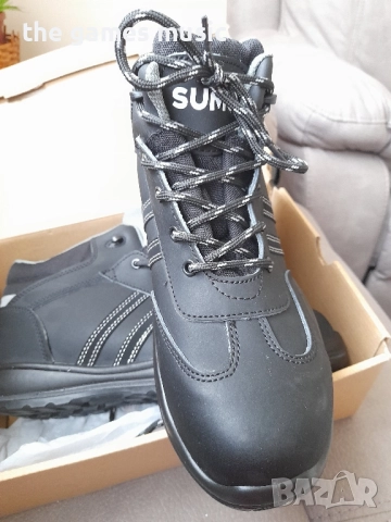 Работни обувки с бомбе