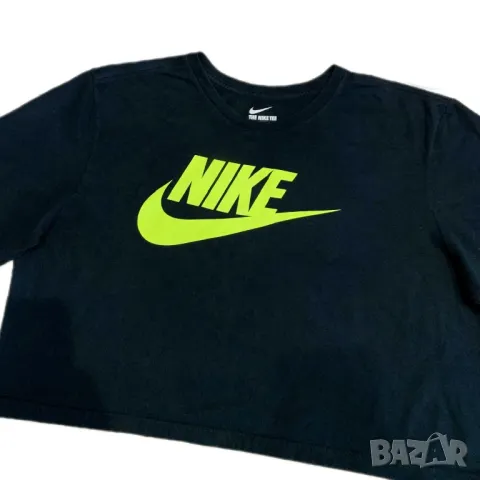 Оригинална дамска тениска Nike Essentials Crop Top | XL, снимка 2 - Тениски - 47014573