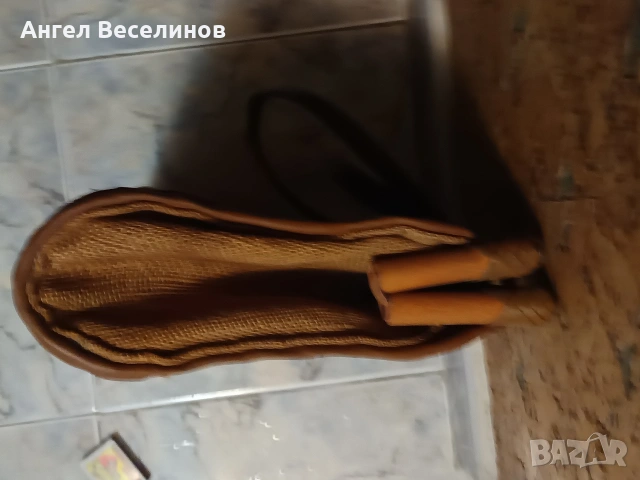 стара плетена бамбукова чанта , снимка 4 - Антикварни и старинни предмети - 54146127