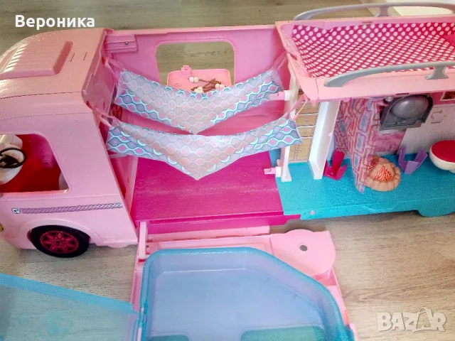 Барби Кемпер Каравана Barbie DreamCamper , снимка 10 - Кукли - 48320371