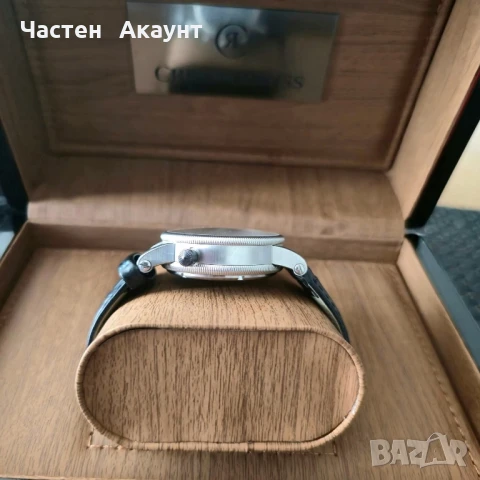 CHRONOSWISS TORA CHRONOGRAPH GMT MENS 38MM AUTOMATIC IN STEEL BLACK DIAL CH7423-BK , снимка 3 - Мъжки - 50960368