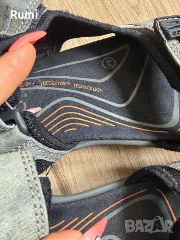 Оригинални мъжки кожени сандали ECCO ! 44 н, снимка 10 - Мъжки сандали - 52306381