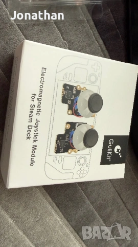 Steam Deck LCD 512GB мат екран+hall effect стикове+нова батерия+хард кейс, снимка 4 - Геймърски - 52673520