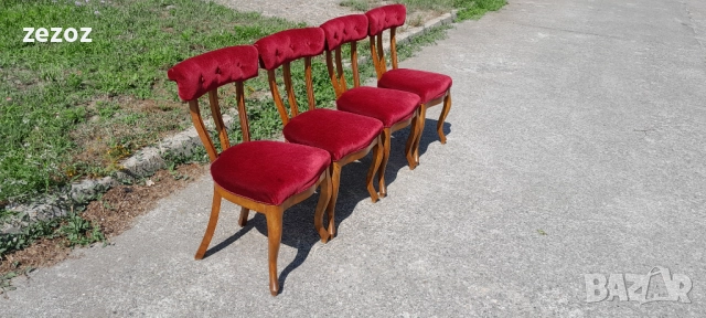 Столове ретро-4бр.№034, снимка 2 - Столове - 52246629